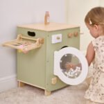 Medinė skalbimo mašina su priedais – Paveikslėlis 2