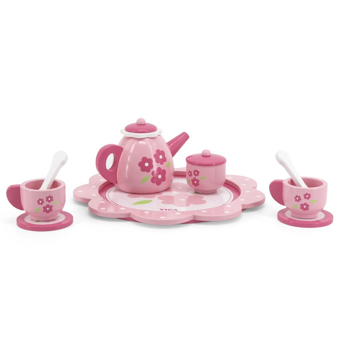 Medinis arbatos ir kavos rinkinys su padėklu, 12 dalių – Paveikslėlis 11