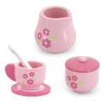 Medinis arbatos ir kavos rinkinys su padėklu, 12 dalių – Paveikslėlis 10