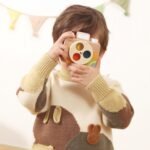 Medinis fotoaparatas su spalvų filtrais ir garso efektu – Paveikslėlis 4