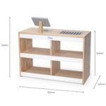 Medinis parduotuvės kasos aparatas su brūkšninių kodų skaitytuvu – Paveikslėlis 6