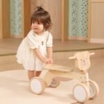 Medinis paspiriamasis meškiukas tyliais EVA ratais – Paveikslėlis 3