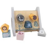 Medinis piramidės rūšiuoklis su gyvūnėlių kaladėlėmis – Paveikslėlis 14