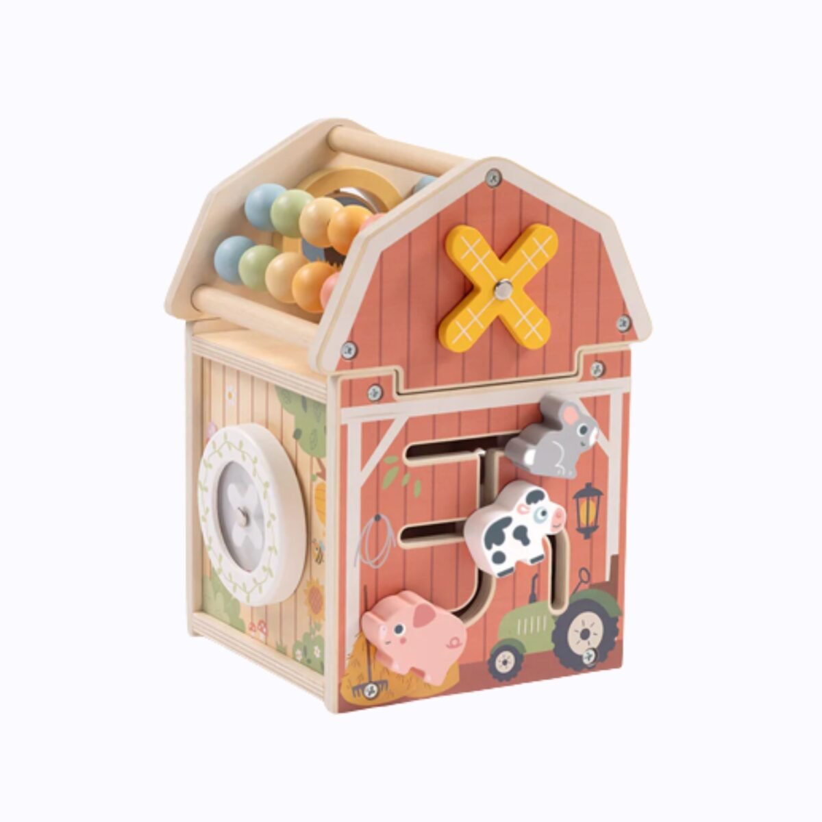 Medinis veiklos namelis su rūšiuokliu ir skaičiavimo karoliukais – Paveikslėlis 12