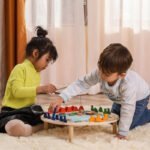 Medinis žvejybos žaidimas su staliuku – Paveikslėlis 3