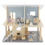 Medinių lėlių šeimos rinkinys su lanksčiomis galūnėmis – Paveikslėlis 12