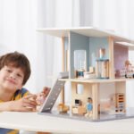 Medinių lėlių šeimos rinkinys su lanksčiomis galūnėmis – Paveikslėlis 7