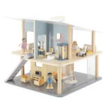 Medinių lėlių šeimos rinkinys su lanksčiomis galūnėmis – Paveikslėlis 9