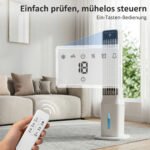 Mobilus 3 viename garinimo oro aušintuvas su 9 l vandens baku – Paveikslėlis 8