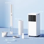 Mobilus 4 viename oro kondicionierius 9000 BTU – Paveikslėlis 3