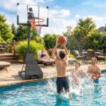 Mobilus krepšinio stovas su rankeniniu aukščio reguliavimo mechanizmu, 2,45–3,05 m – Paveikslėlis 9