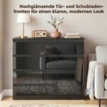 Modernus Sideboardas su 5 stalčiais ir švelnaus uždarymo durelėmis – Paveikslėlis 4