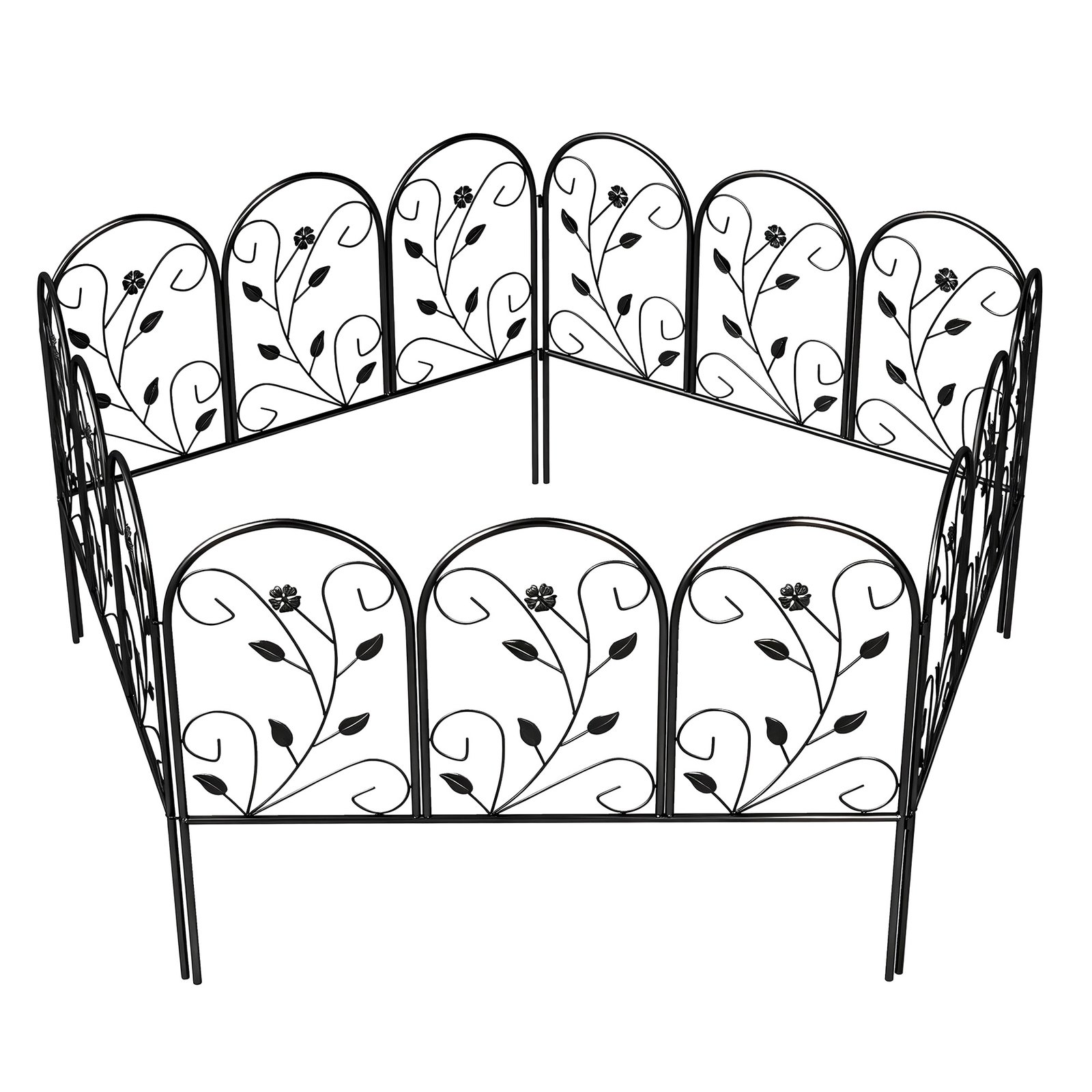 Modulinė metalinė sodo vijoklinė tvora