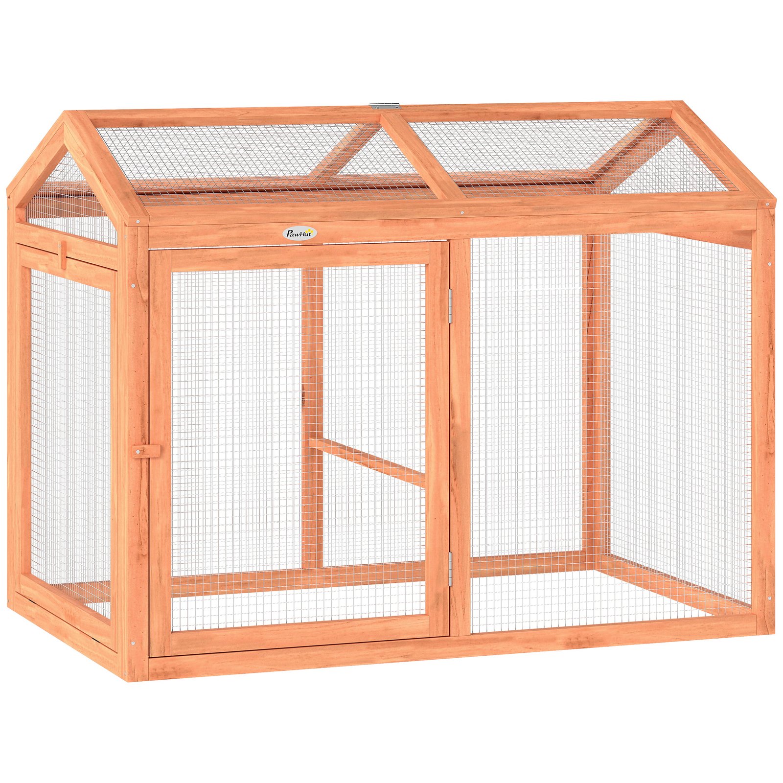 Modulinė vištidė su voljeru ir tupimosiomis laktomis