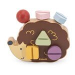 Montessori medinis konstravimo ežiukas su varžteliais – Paveikslėlis 4