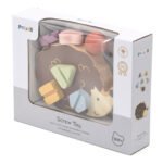 Montessori medinis konstravimo ežiukas su varžteliais – Paveikslėlis 6