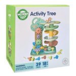 Montessori veiklos medelis su rutuliukų trasa 4 viename – Paveikslėlis 15