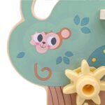 Montessori veiklos medelis su rutuliukų trasa 4 viename – Paveikslėlis 9