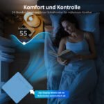 Nešiojamas oro kondicionierius 7000 BTU, 4-in-1 su vėsinimo, drėgmės surinkimo, ventiliavimo ir miego režimais – Paveikslėlis 7