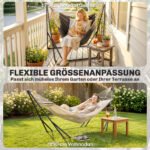 Nešiojamas reguliuojamo ilgio hamako stovas su transportavimo krepšiu – Paveikslėlis 5