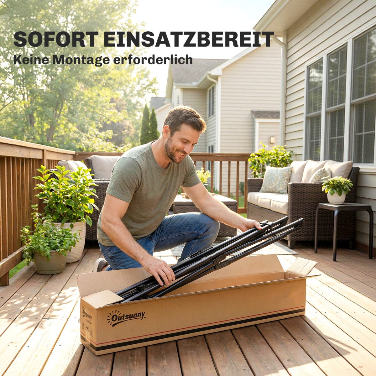 Nešiojamas reguliuojamo ilgio hamako stovas su transportavimo krepšiu – Paveikslėlis 8