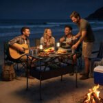 Nešiojamas stovyklavimo stalas su tinkliniu skyriumi – Paveikslėlis 9