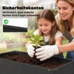 Pakelta lysvė su atviru dugnu ir sutvirtinimo strypu