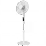 Pastatomas ventiliatorius su 15 valandų laikmačiu ir 85° osciliacija