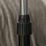 Pastatomas ventiliatorius su nuotolinio valdymo pultu ir reguliuojamu aukščiu