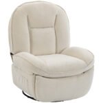 Pasukamas relaksacinis krėslas su supimu ir atlošimu