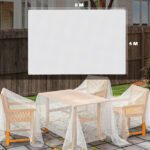 Patvarus vandeniui atsparus tentas 140g/m², 4x6 m, su sustiprintomis ąselėmis – Paveikslėlis 3