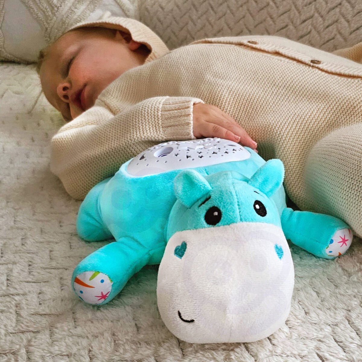 Pliušinis migdukas-projektorius hipopotamas – Paveikslėlis 3