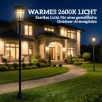 Reguliuojamo aukščio solarinių lauko žibintų rinkinys (2 vnt.) su dviem ryškumo režimais – Paveikslėlis 6