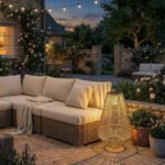 Rotango pastatomas saulės energijos šviestuvas su automatiniu įjungimu – Paveikslėlis 9