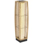 Rotango saulės pastatomas šviestuvas su automatiniu įsijungimu