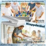 Šaldymo vežimėlis 56 l talpos su ratukais – Paveikslėlis 6