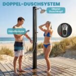 Saulės lauko dušas su apsauga nuo užšalimo, 35 l – Paveikslėlis 6