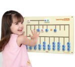 Sensorinė skaičių lenta su labirintu