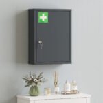 Sieninė medicininė spintelė su užraktu – Paveikslėlis 7
