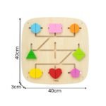 Sieninis medinis lavinamasis skydelis su 16 judančių elementų – Paveikslėlis 7