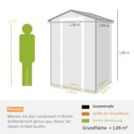 Sodo sandėliukas 1,1 m² su langu ir užraktu