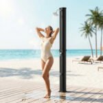 Sodo saulės dušas su 60 l talpa ir reguliuojama temperatūra – Paveikslėlis 2