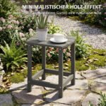 Šoninis lauko staliukas iš HDPE atsparus orams – Paveikslėlis 6