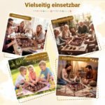 Strateginis medinis kauliukų žaidimas Shut The Box (Ruda) – Paveikslėlis 3