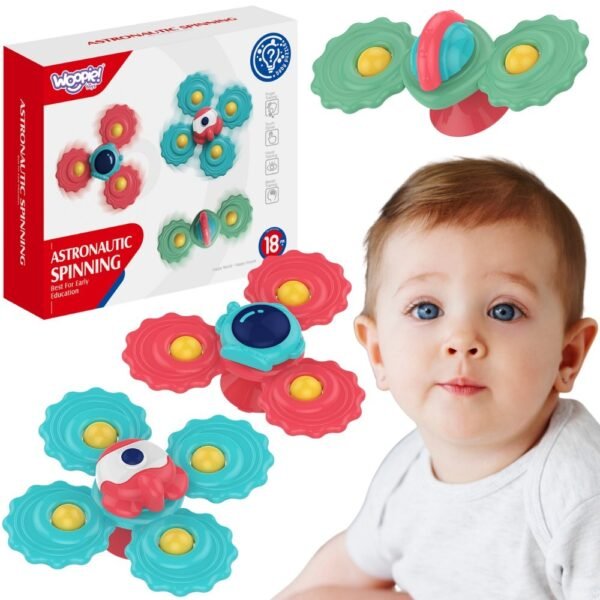 Sukiojami žaislai su siurbtukais