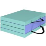 Sulankstomas 5 cm storio gimnastikos kilimėlis