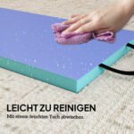 Sulankstomas 5 cm storio gimnastikos kilimėlis – Paveikslėlis 6