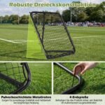 Sulankstomas daugiafunkcinis atmušimo tinklas su 4 reguliuojamais kampais (Juoda) – Paveikslėlis 5