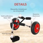 Sulankstomas kajako vežimėlis su bekamerėmis padangomis – Paveikslėlis 6