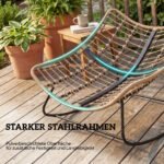 Supamasis fotelis su pagalve, atsparus oro sąlygoms – Paveikslėlis 8